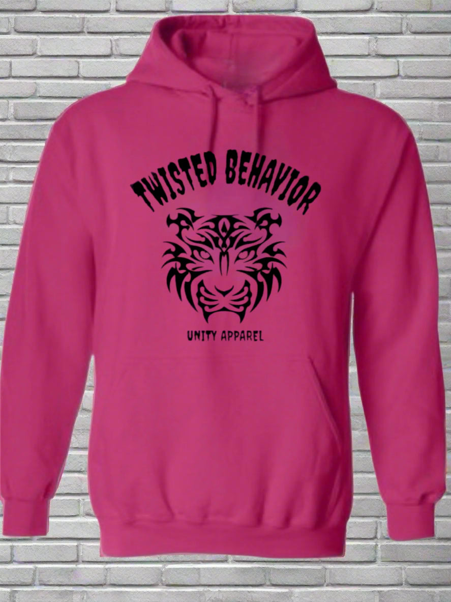 TWISTED BEHAVIOR HOODIE Limited Edition Pink October