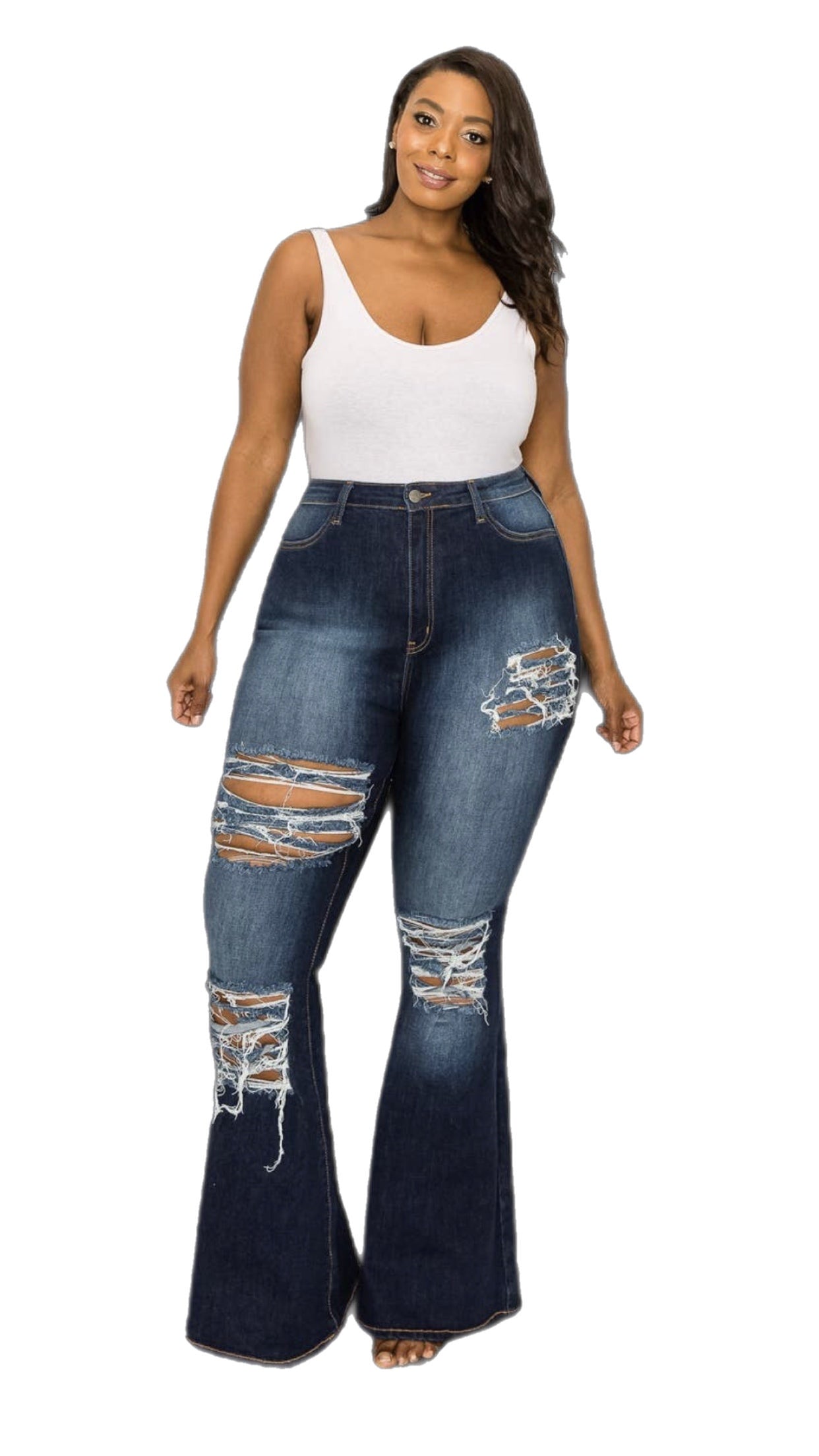 The Open Leg Jeans