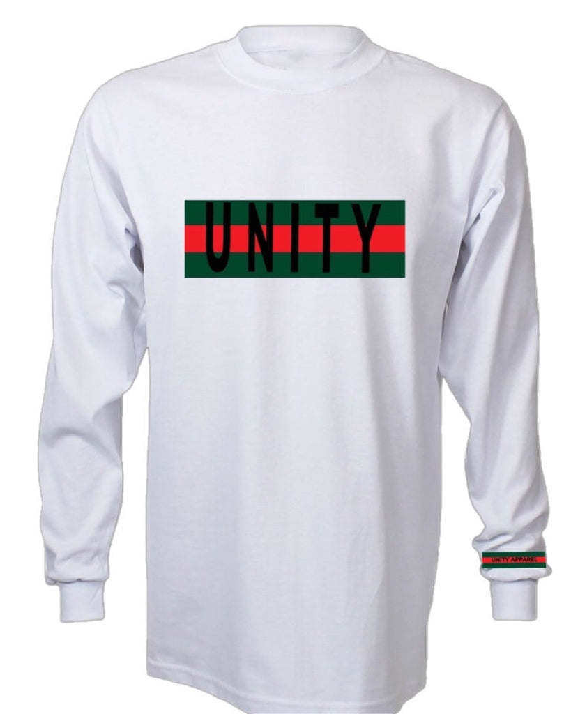 Long Sleeve Green/Red Print