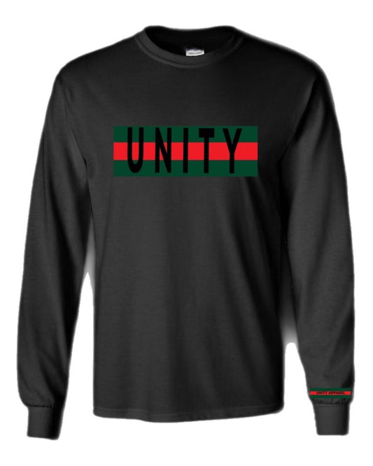 Long Sleeve Green/Red Print