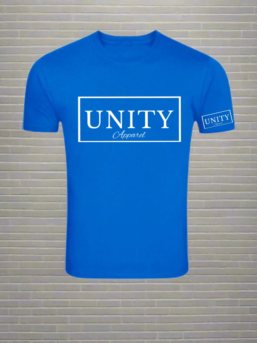 Short Sleeve TShirt “Unity Apparel” box logo