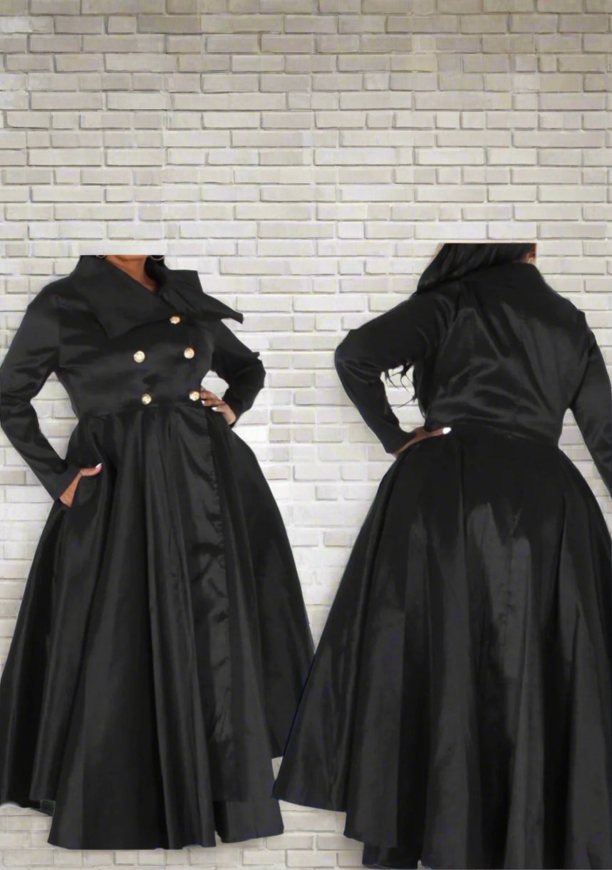 The First Lady Trench Dress Plus Size