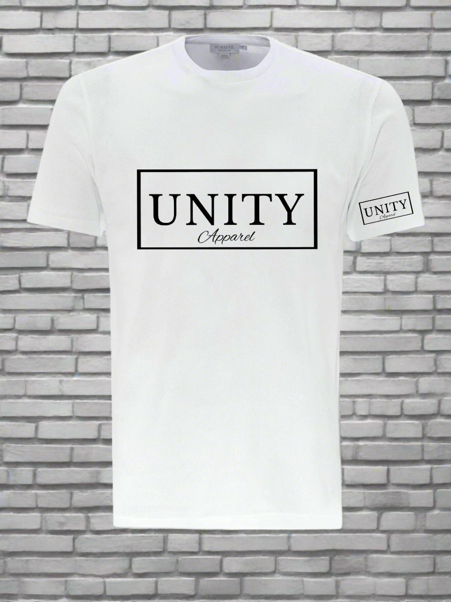 Short Sleeve TShirt “Unity Apparel” box logo