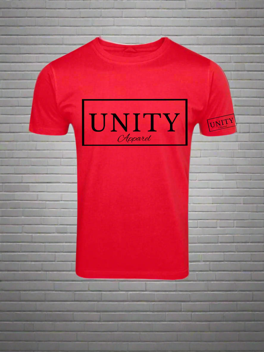 Short Sleeve TShirt “Unity Apparel” box logo
