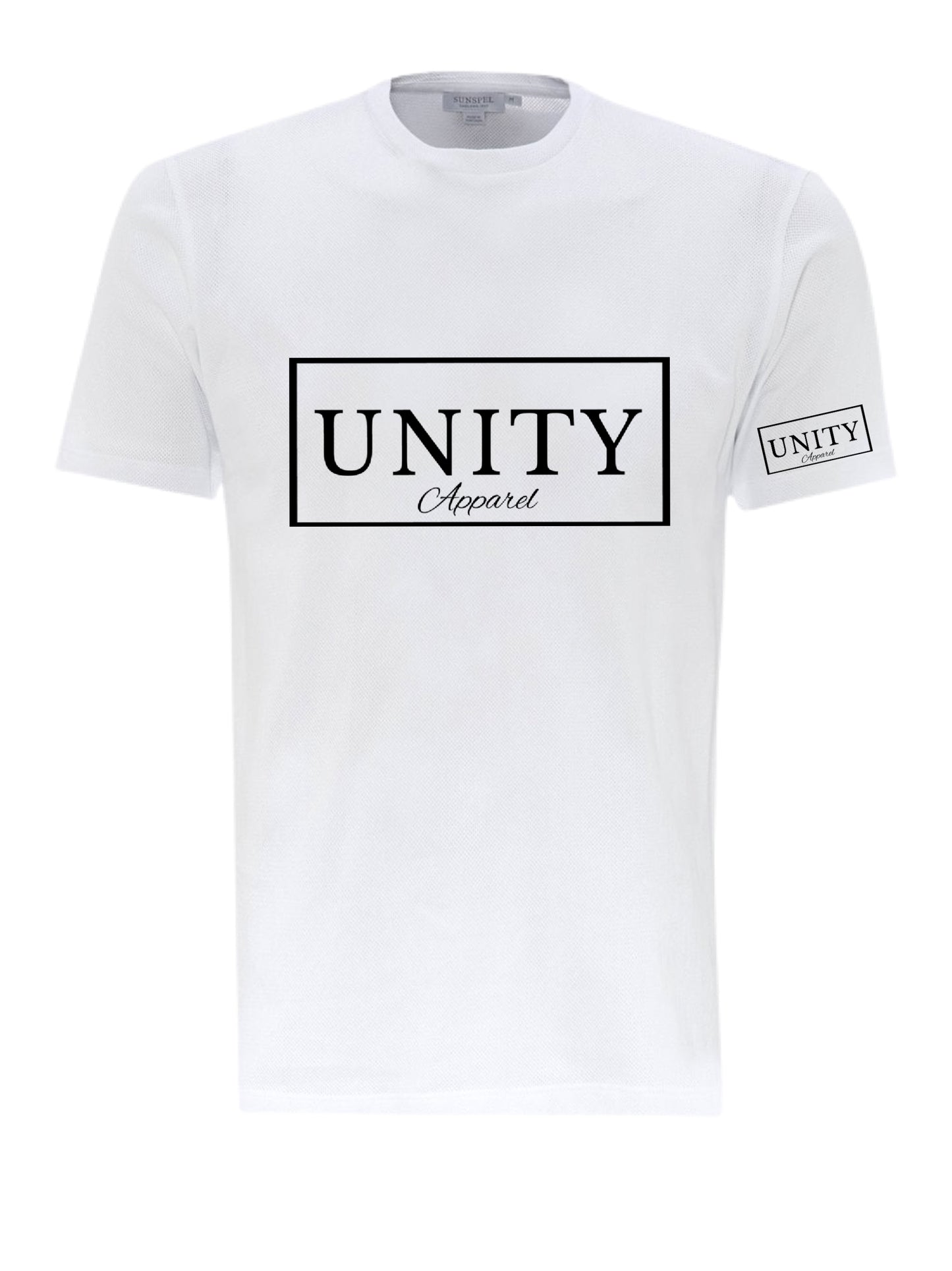 Short Sleeve TShirt “Unity Apparel” box logo